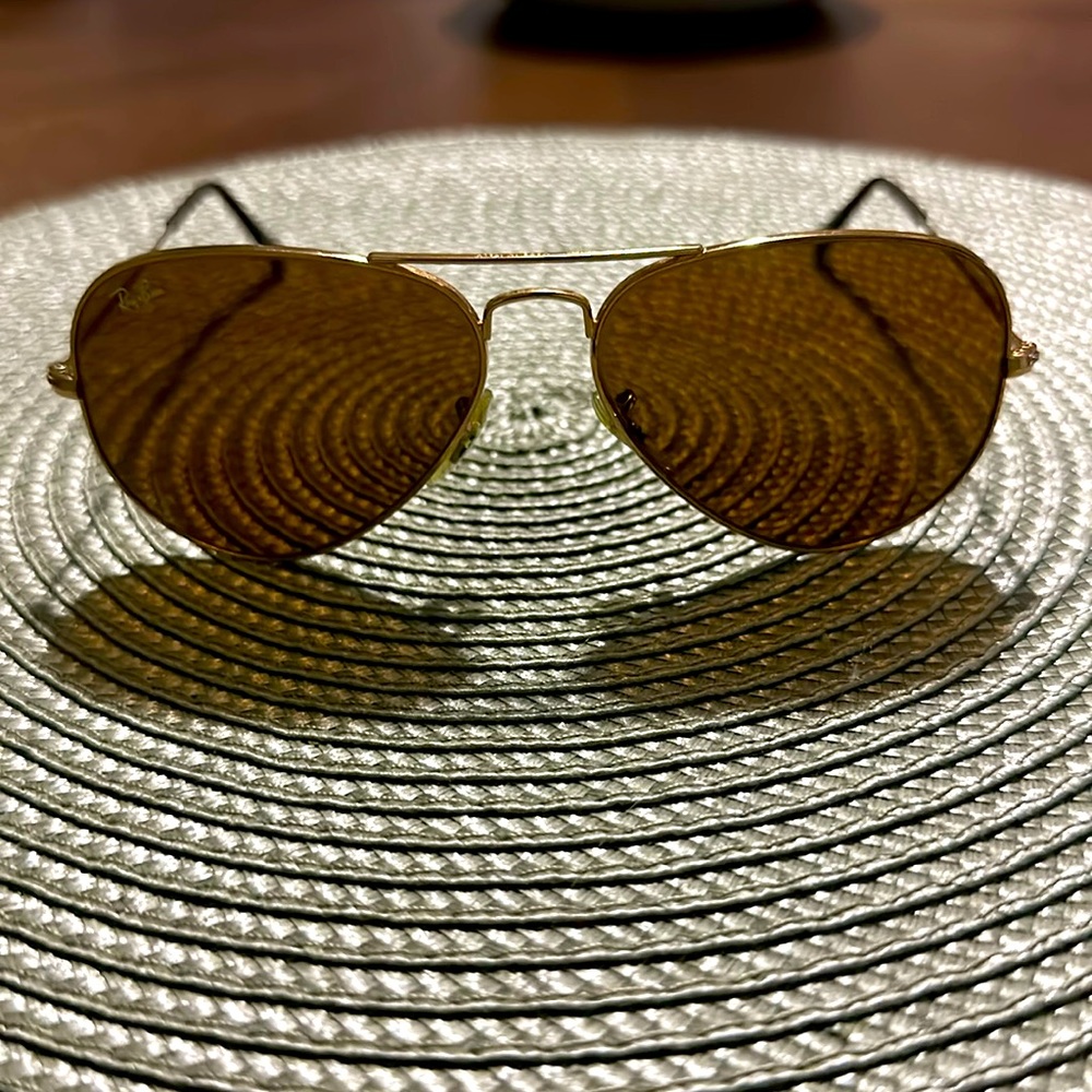 Ray-Ban Aviator Gradient Polarized Sunglasses - image 1